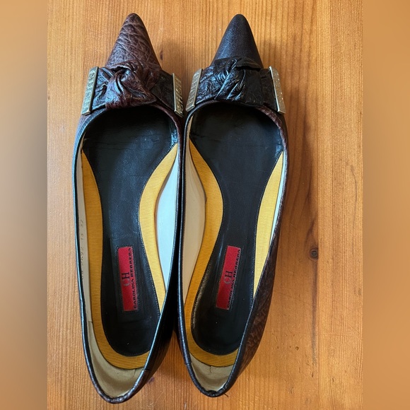 Carolina Herrera Shoes - Carolina Herrera Brown and Black Women's Shoes